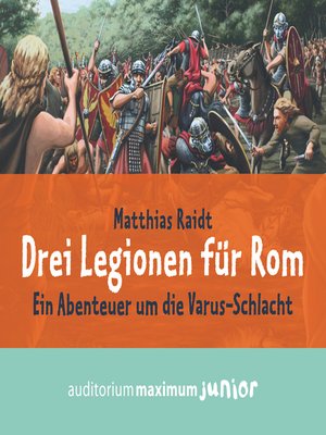cover image of Drei Legionen für Rom